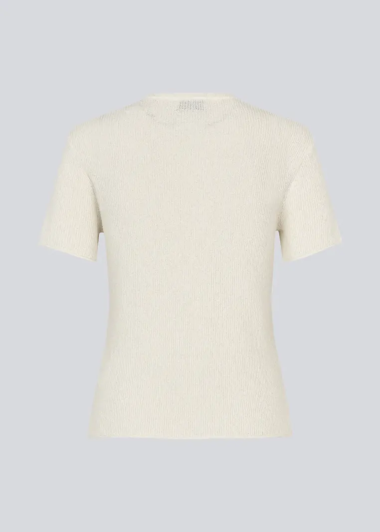 MODSTROM NigellaMD O-Neck Knit Soft White