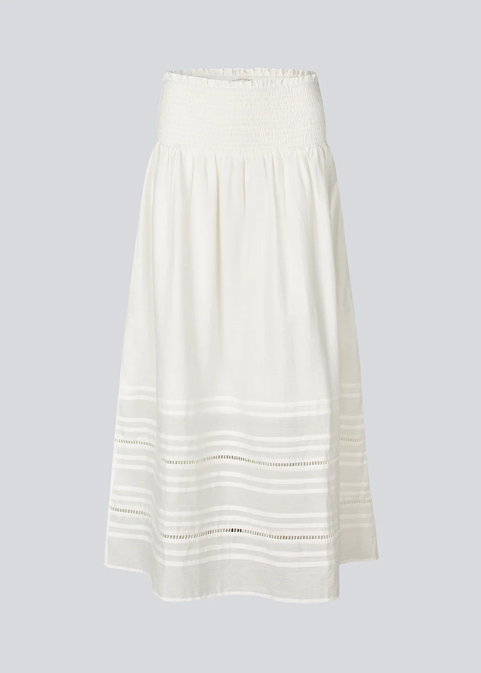 MODSTROM Nillamd Long Skirt Soft White