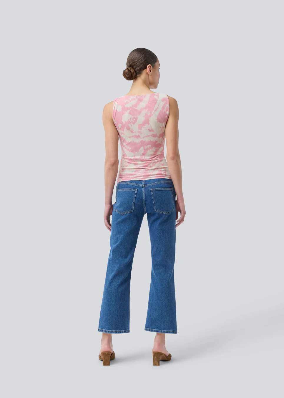 MODSTROM NimraMD Print Top Graphic Zebra Pink