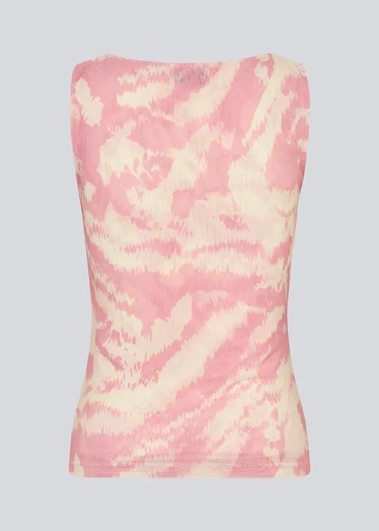 MODSTROM NimraMD Print Top Graphic Zebra Pink