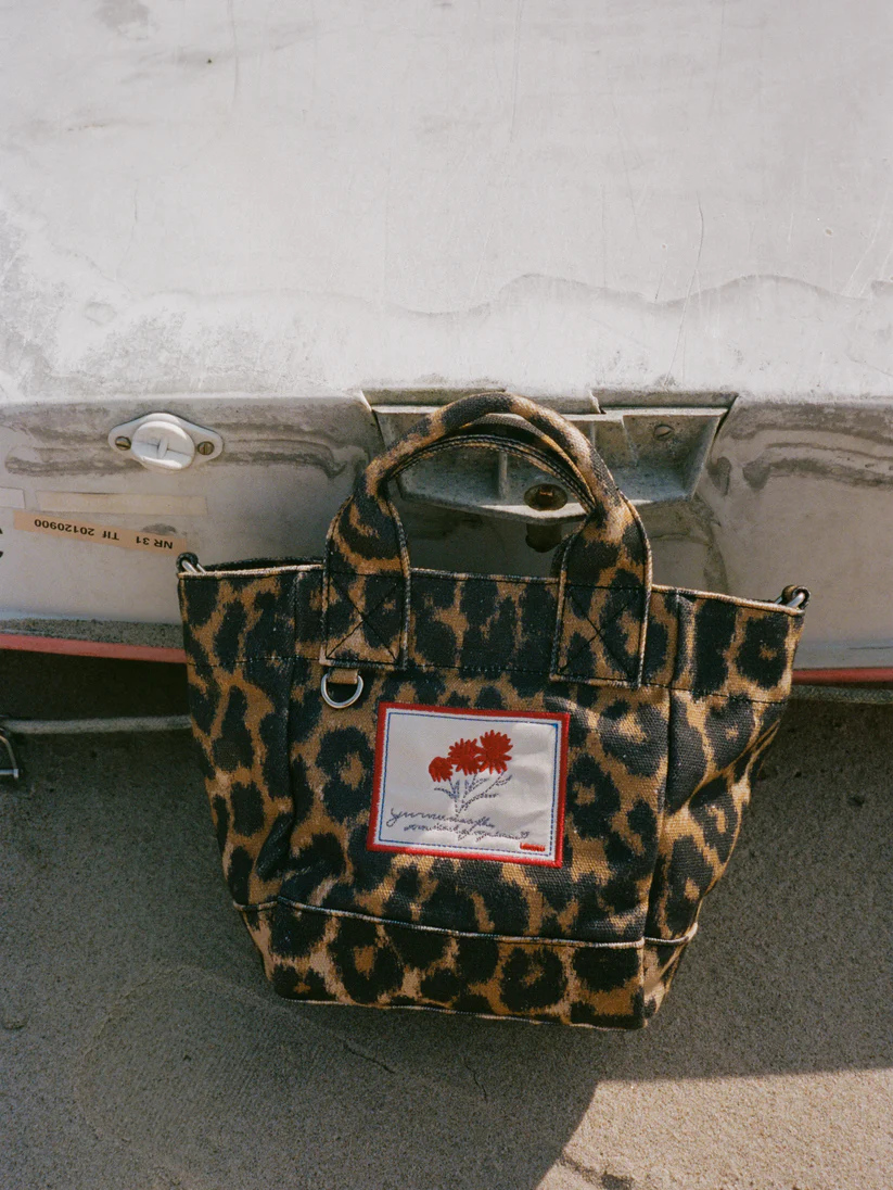 BECK SONDERGAARD Leopa Canvas Gabby Bag