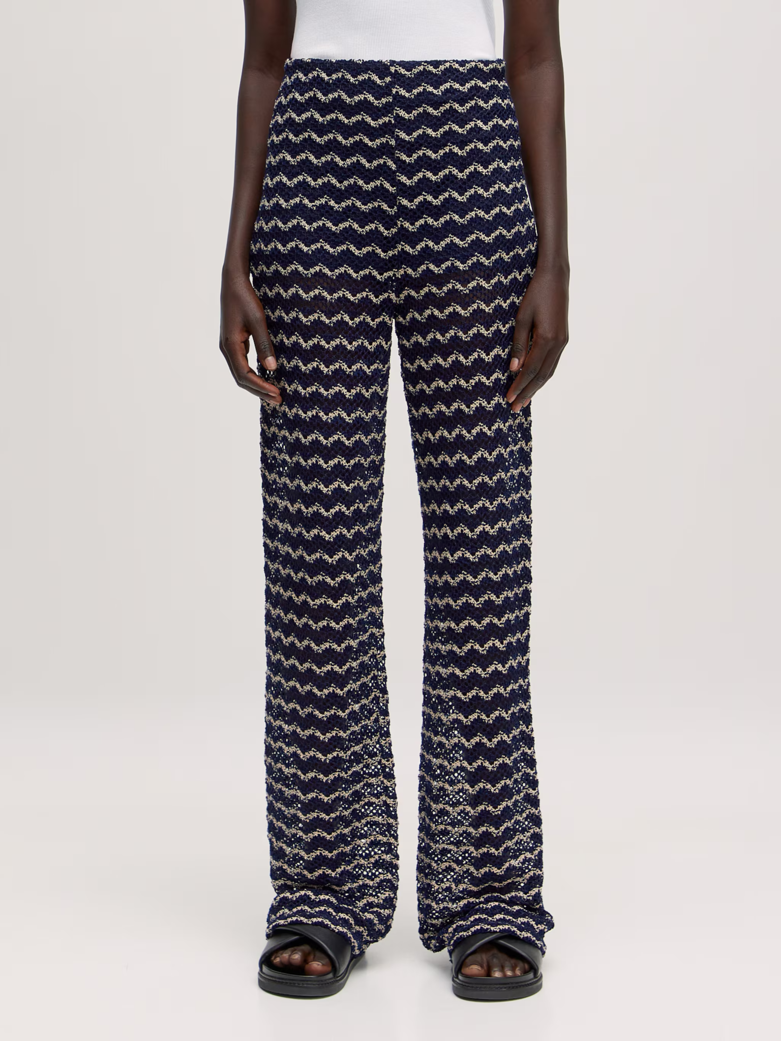 EDITED Finn Trousers Navy Blue