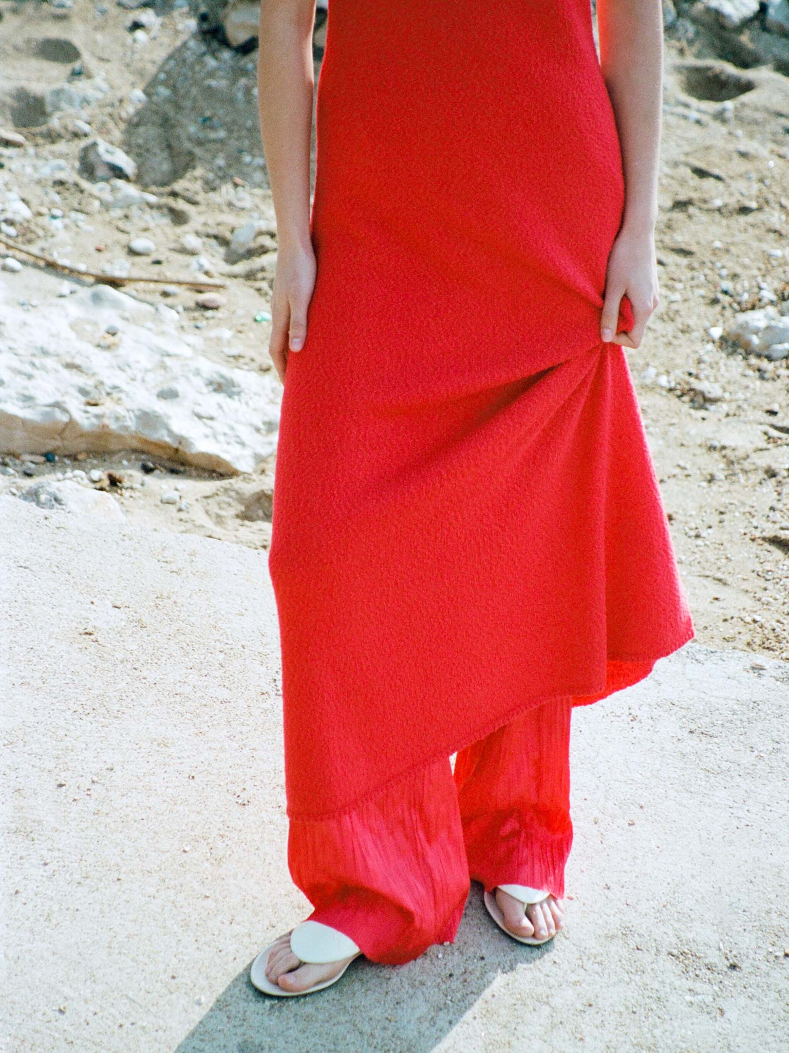 EDITED Ulla Trousers High Risk Red