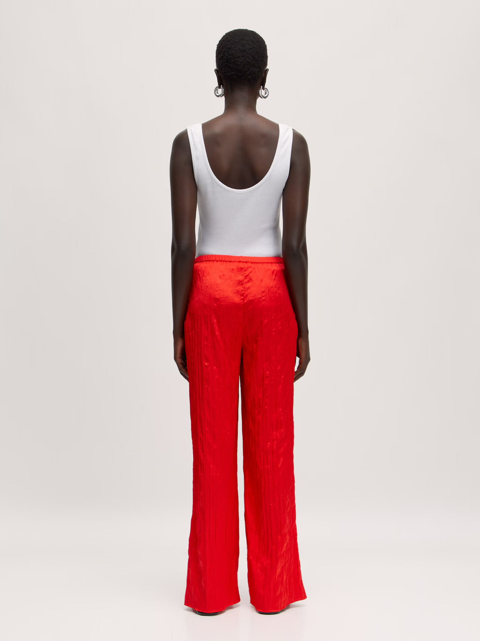 EDITED Ulla Trousers High Risk Red