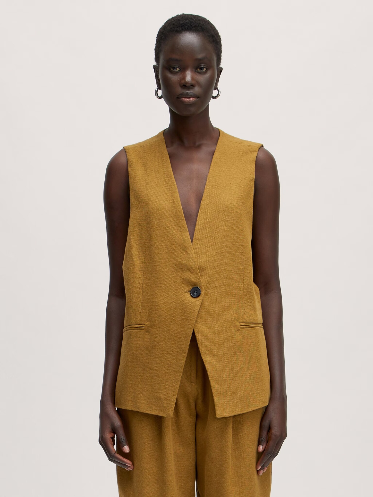 EDITED Willow Vest Butternut