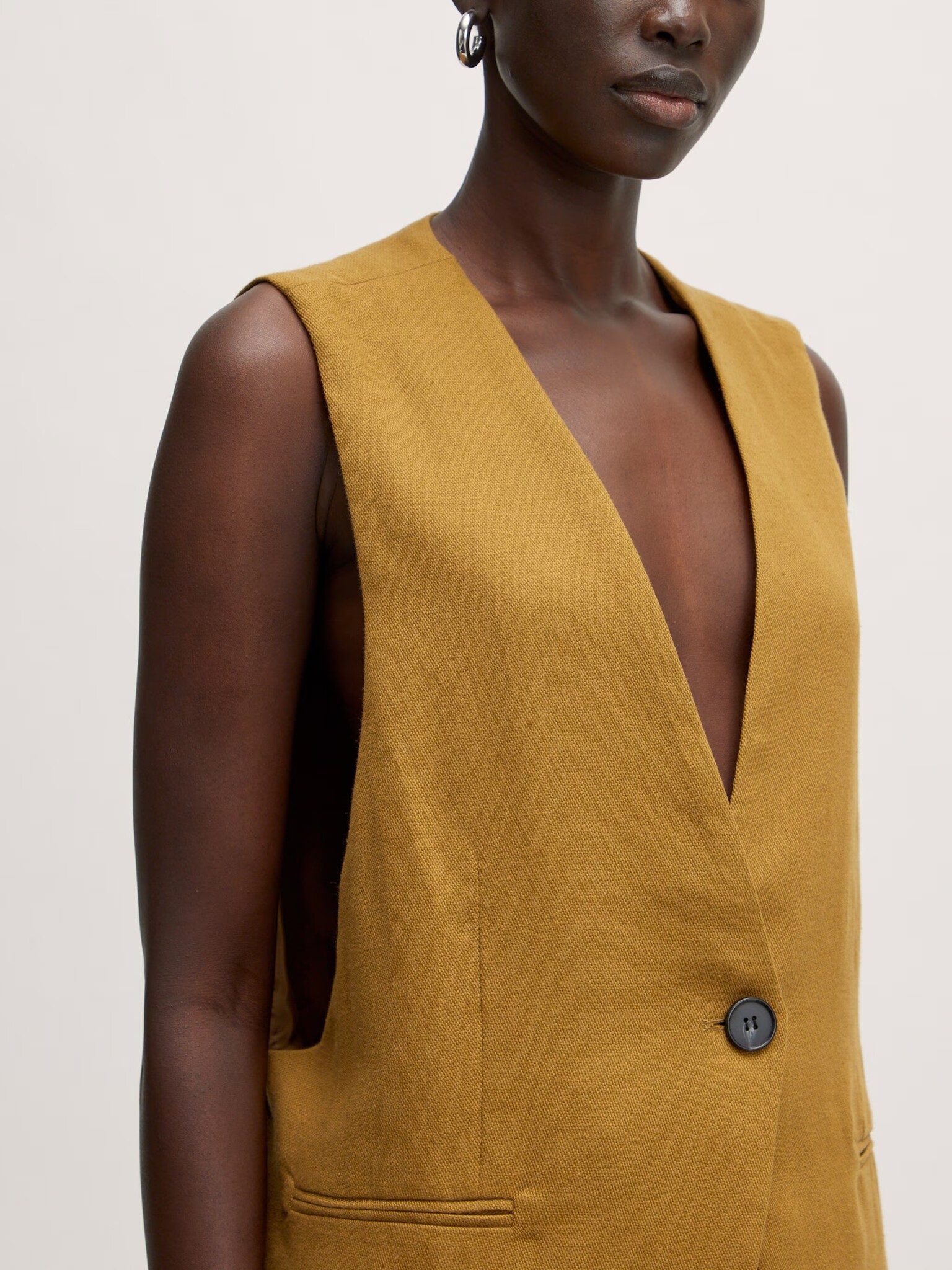 EDITED Willow Vest Butternut