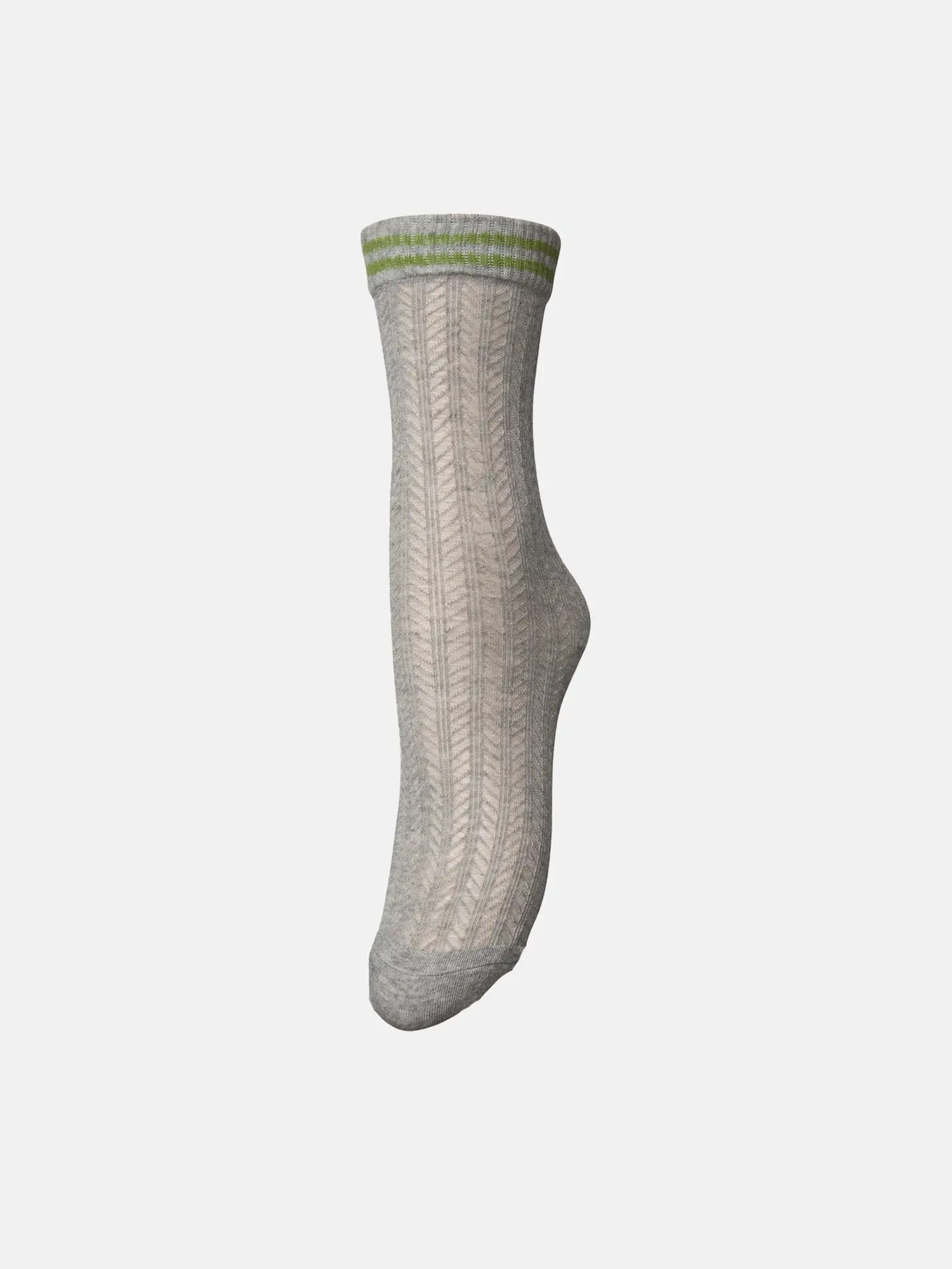 BECK SONDERGAARD Zilla Sporty Cotta Sock Grey Green