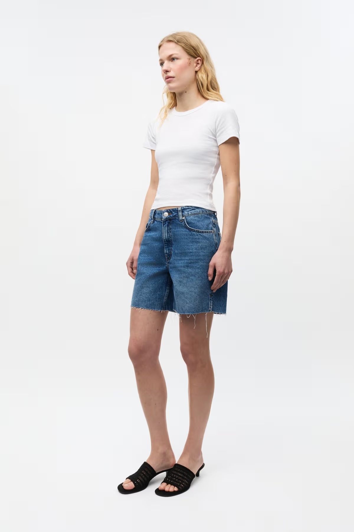 ENVII Enbiloba Shorts Dark Blue Rinse