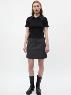 ENVII Enalessia Skirt Dark Grey Mel