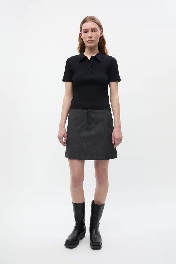 ENVII Enalessia Skirt Dark Grey Mel