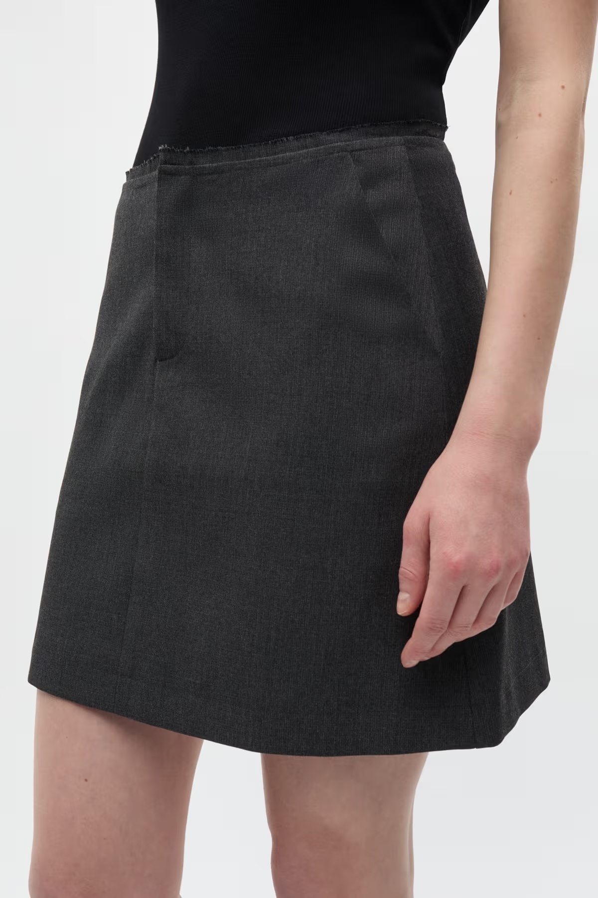 ENVII Enalessia Skirt Dark Grey Mel