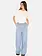 MOVES Andriana dressed pants - Blue Bell
