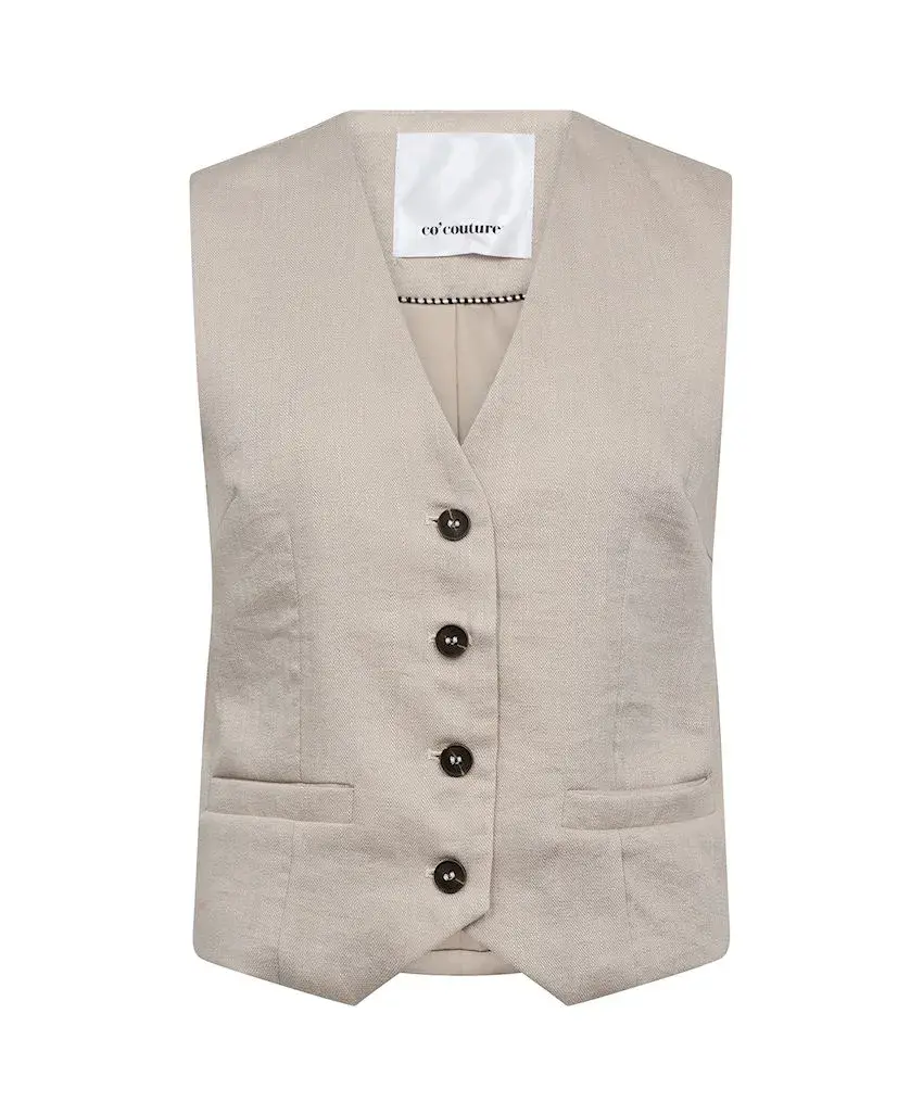 CO'COUTURE Eva CC Vest Walnut