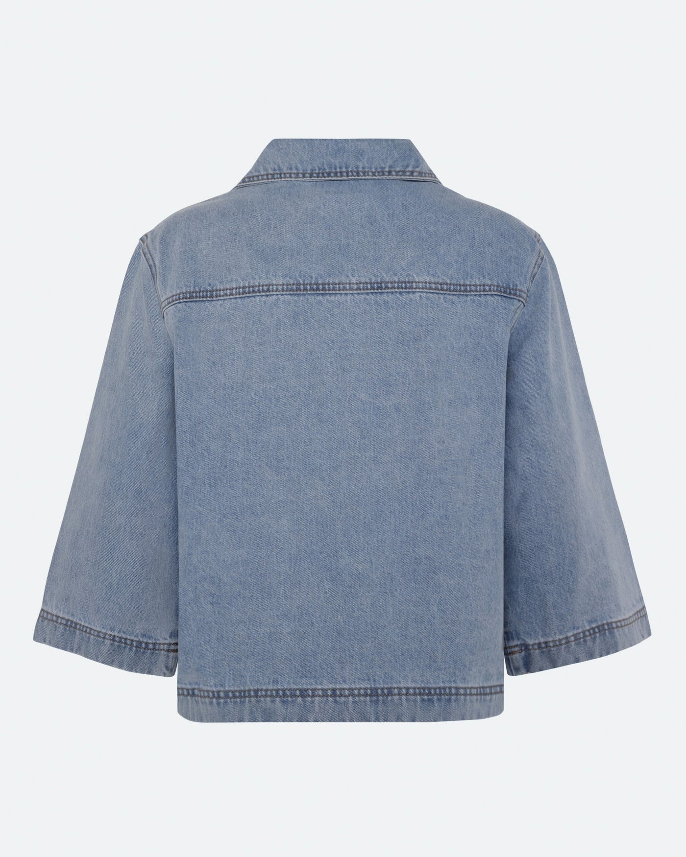 MOVES Amarie denim shirt - Light Blue