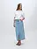 MOVES Maisie denim maxi skirt - Light Blue