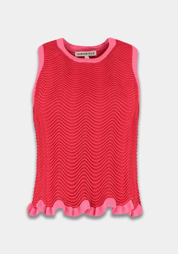 HARPER & YVE Donna SS Bittersweet Red