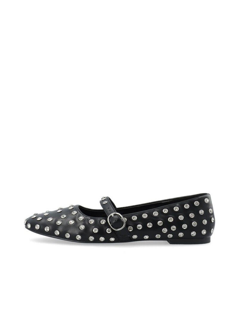 BIANCO Fall Simili Mary Jane Black