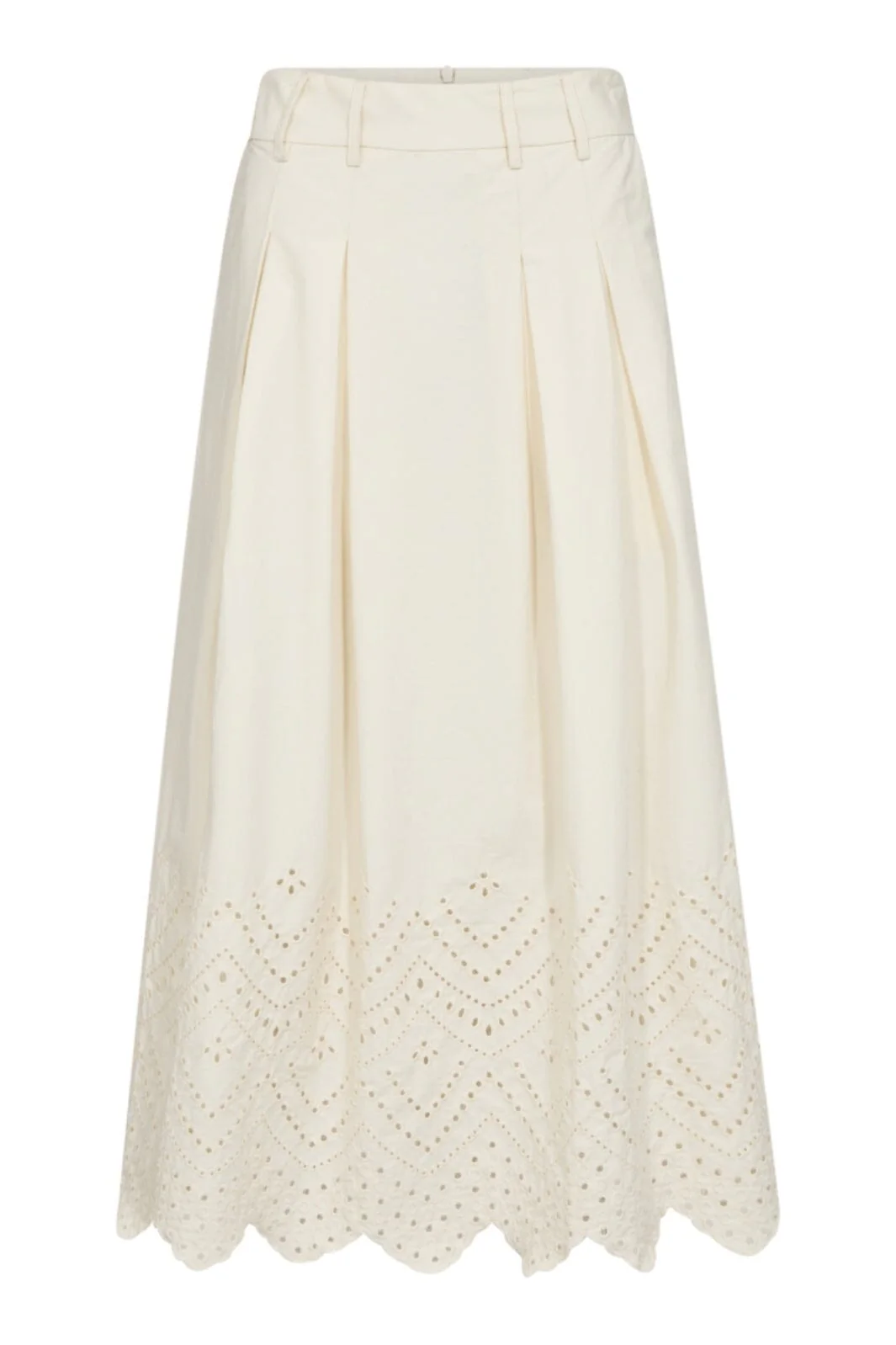 CO'COUTURE Poppycc Anglaise Skirt Bone