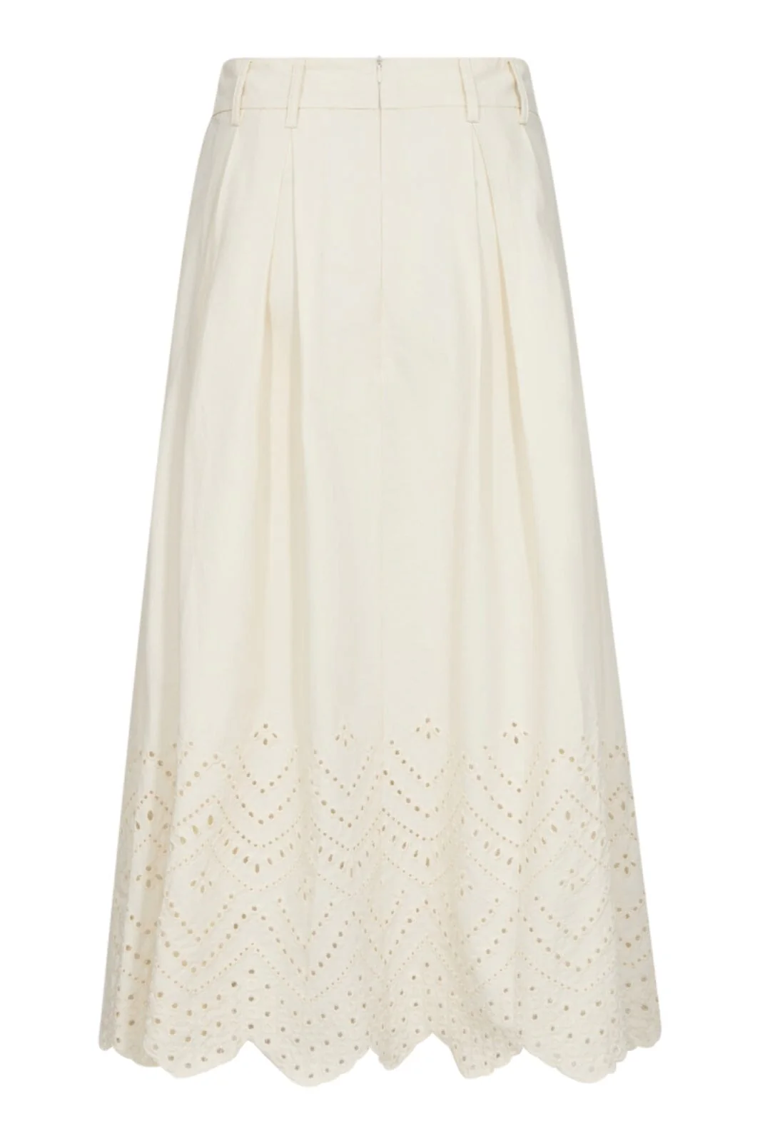 CO'COUTURE Poppycc Anglaise Skirt Bone