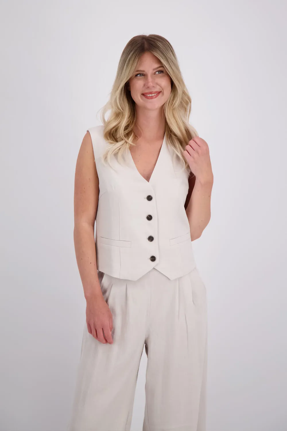 CO'COUTURE Eva CC Vest Walnut