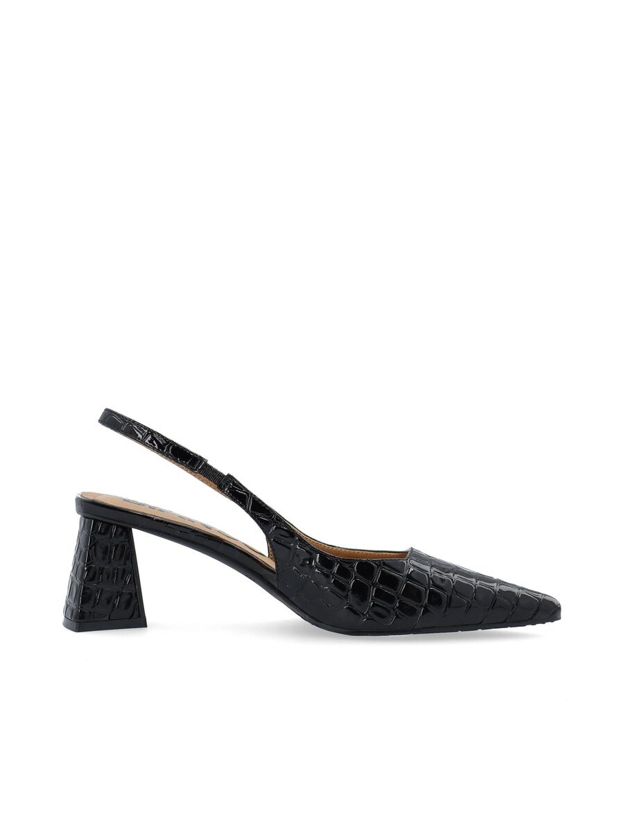 BIANCO BIAMARALYN SLINGBACKS Black