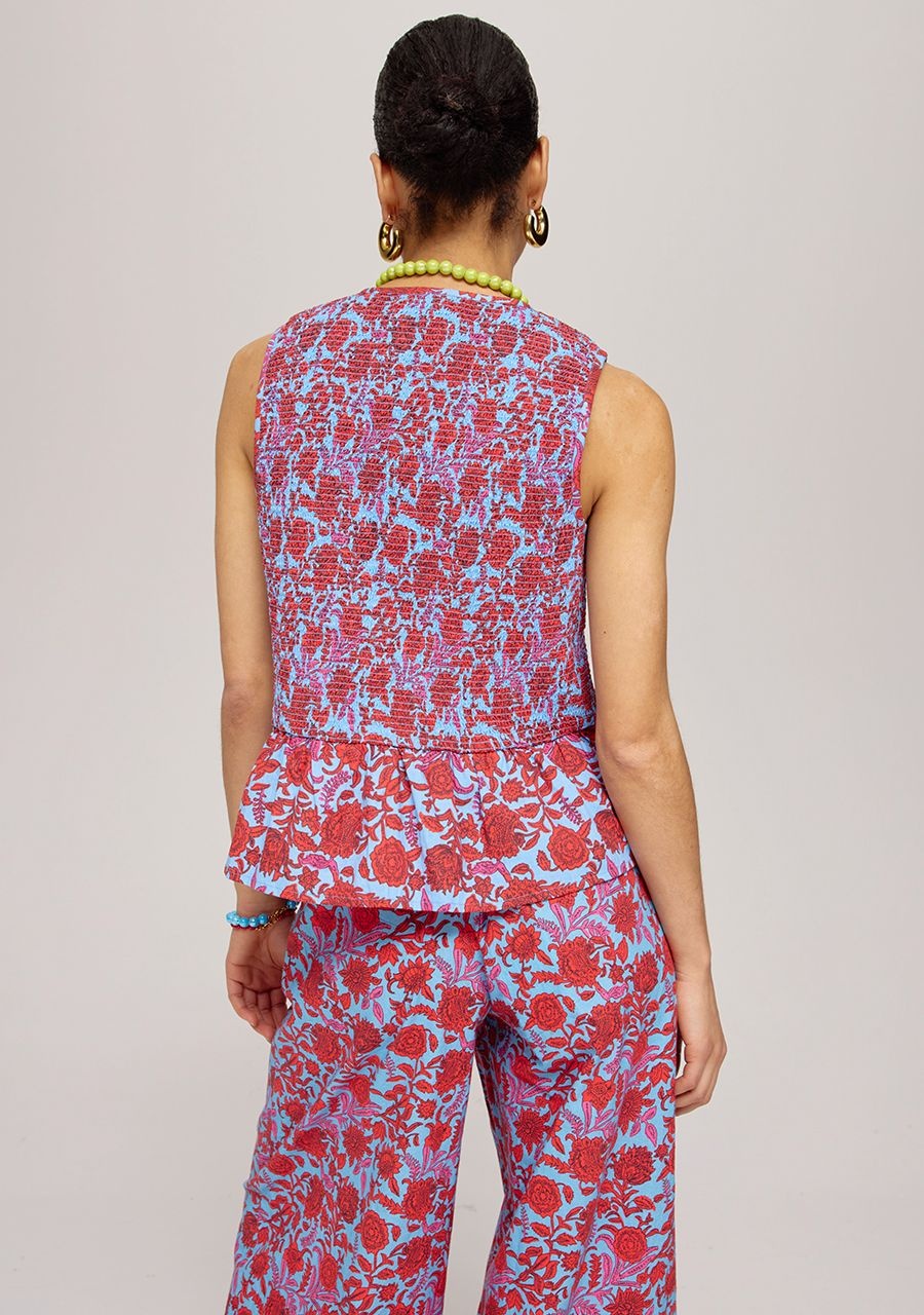 HARPER & YVE Cindy SS Top Flirty Flower