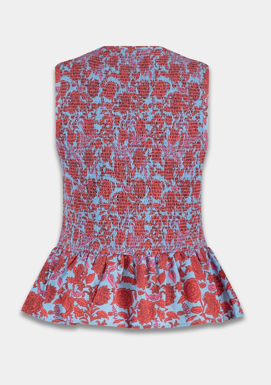 HARPER & YVE Cindy SS Top Flirty Flower