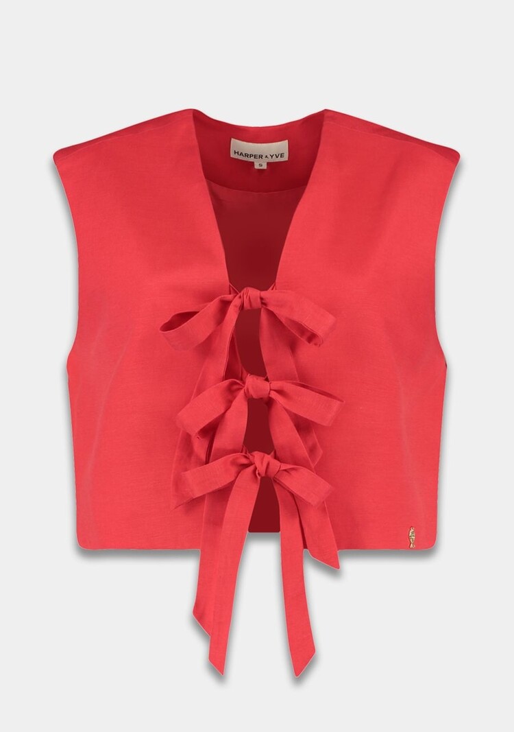 HARPER & YVE Shelby Gilet Bittersweet Red