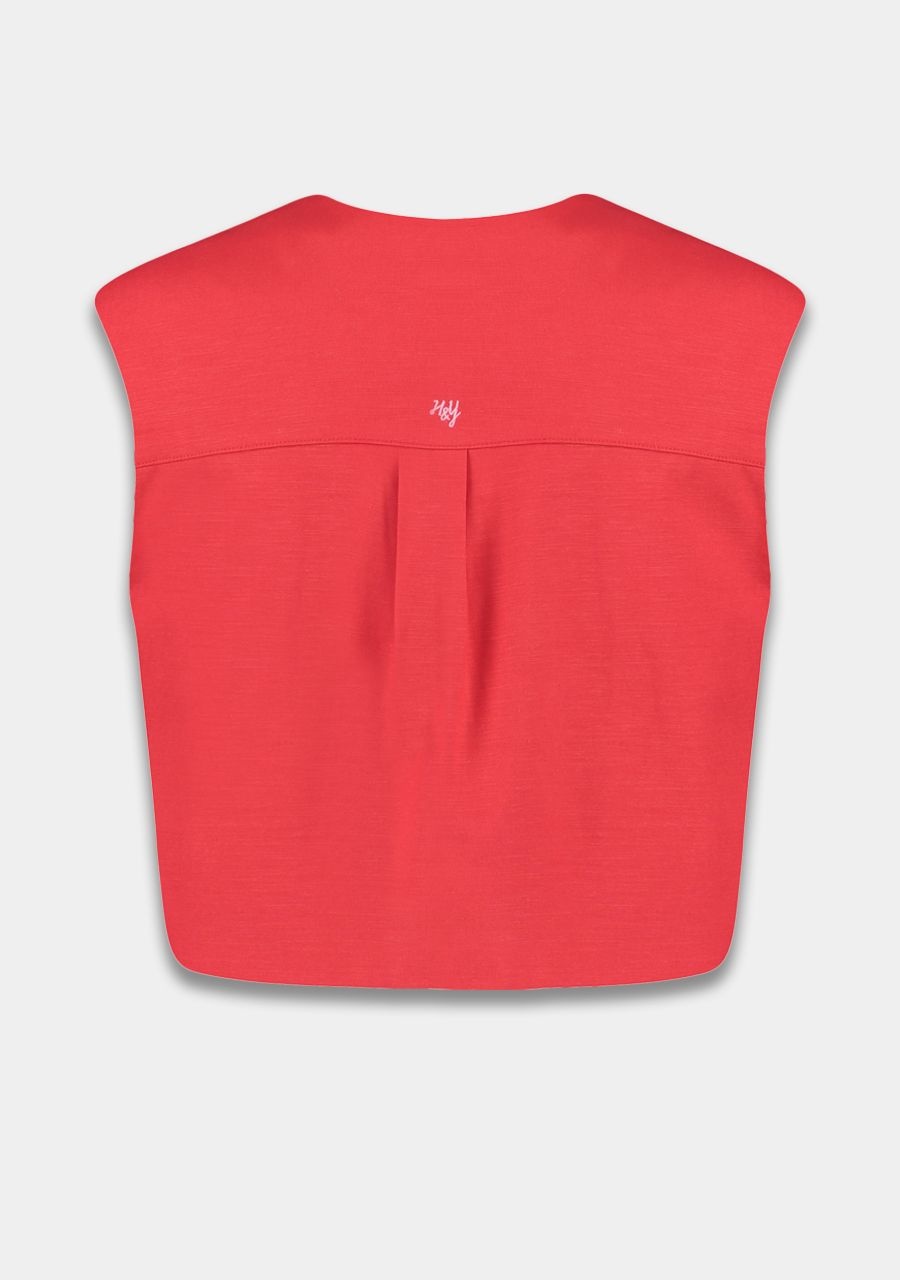 HARPER & YVE Shelby Gilet Bittersweet Red