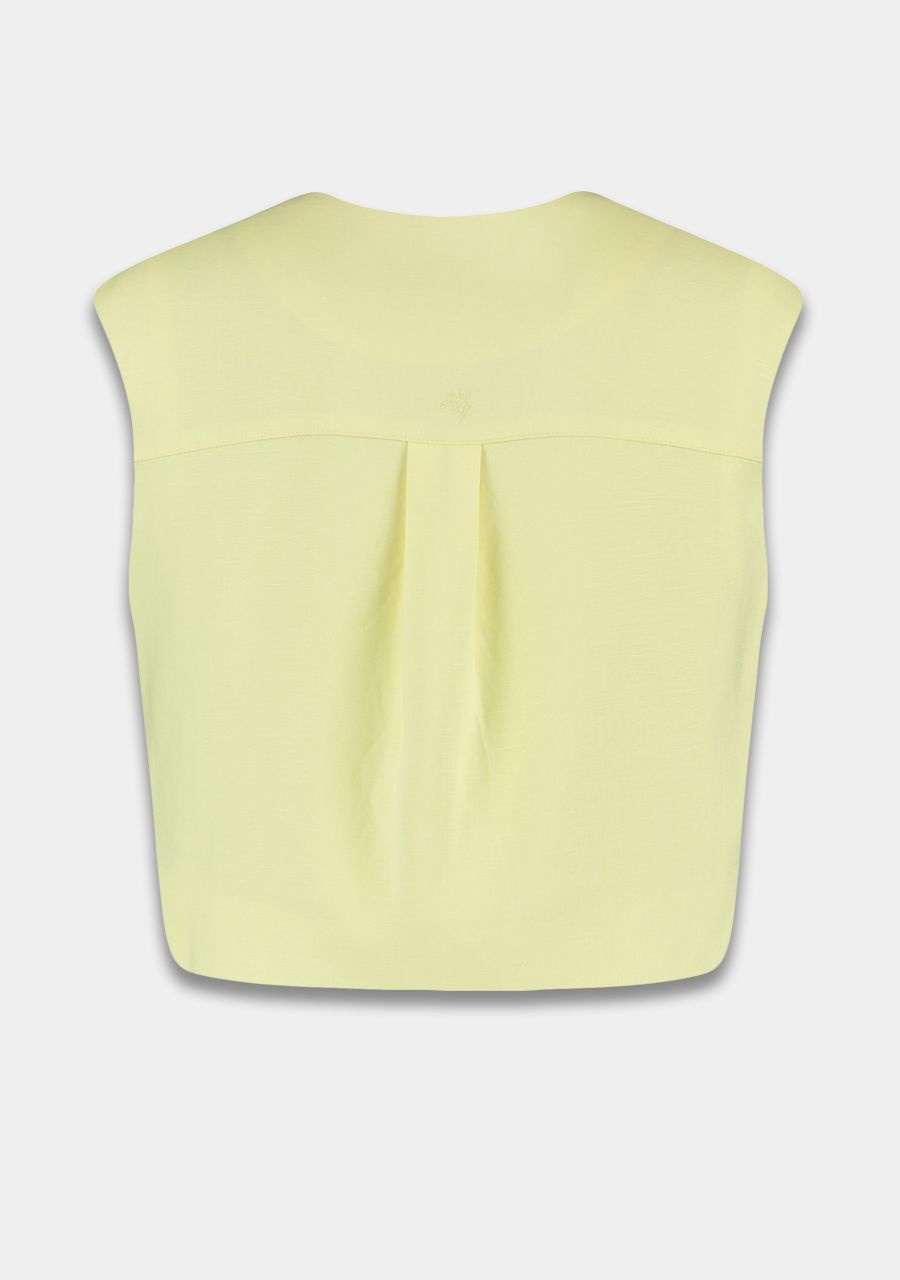 HARPER & YVE Shelby Gilet Wax Yellow
