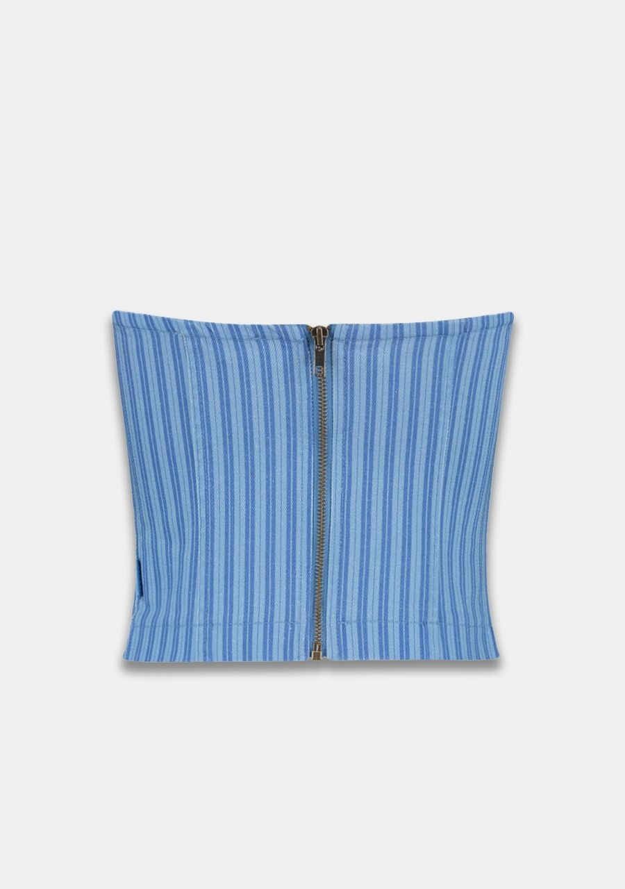 HARPER & YVE Felice SS Top Blue Stripe