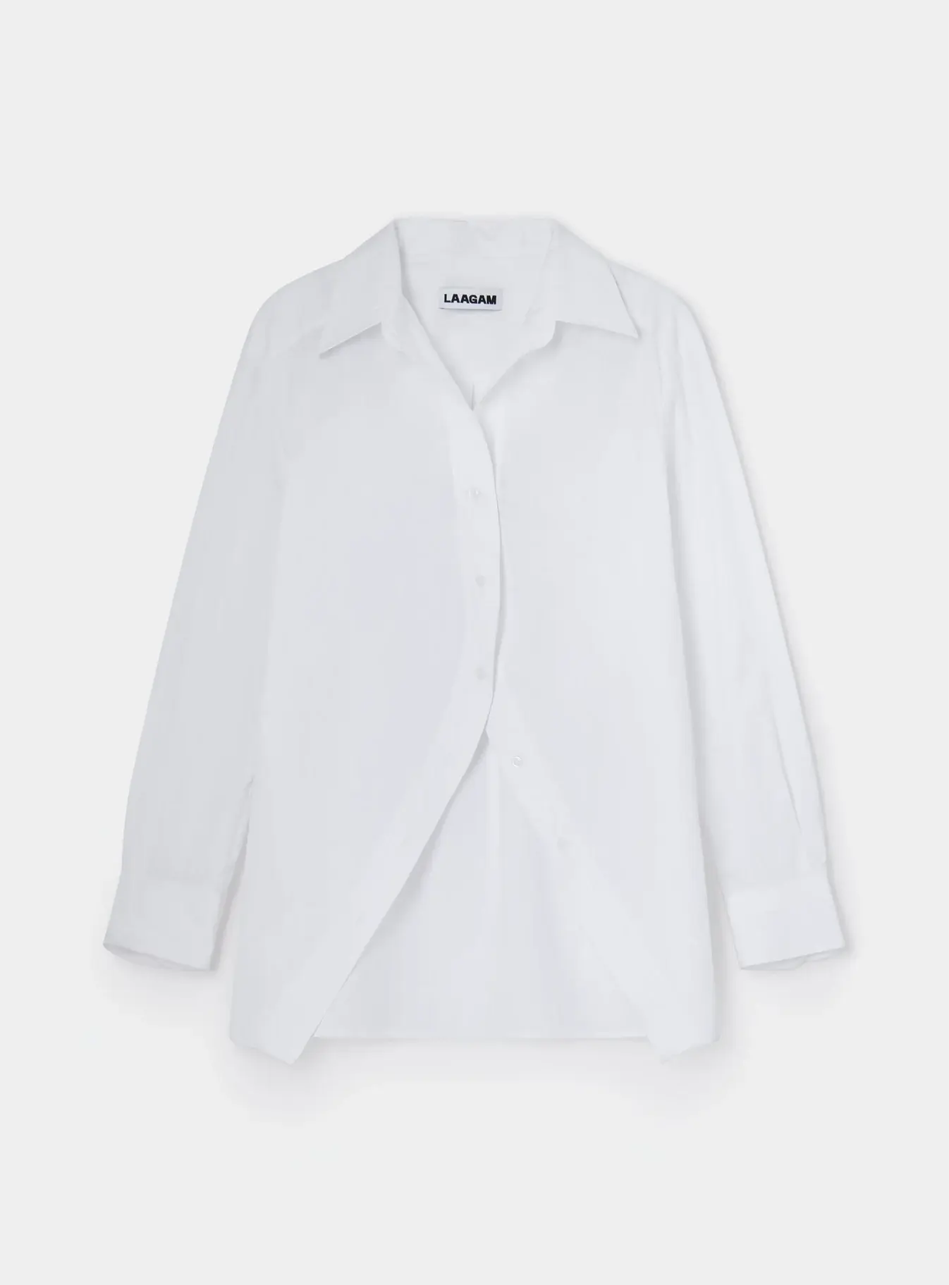 LAAGAM No Boyfriend White Shirt