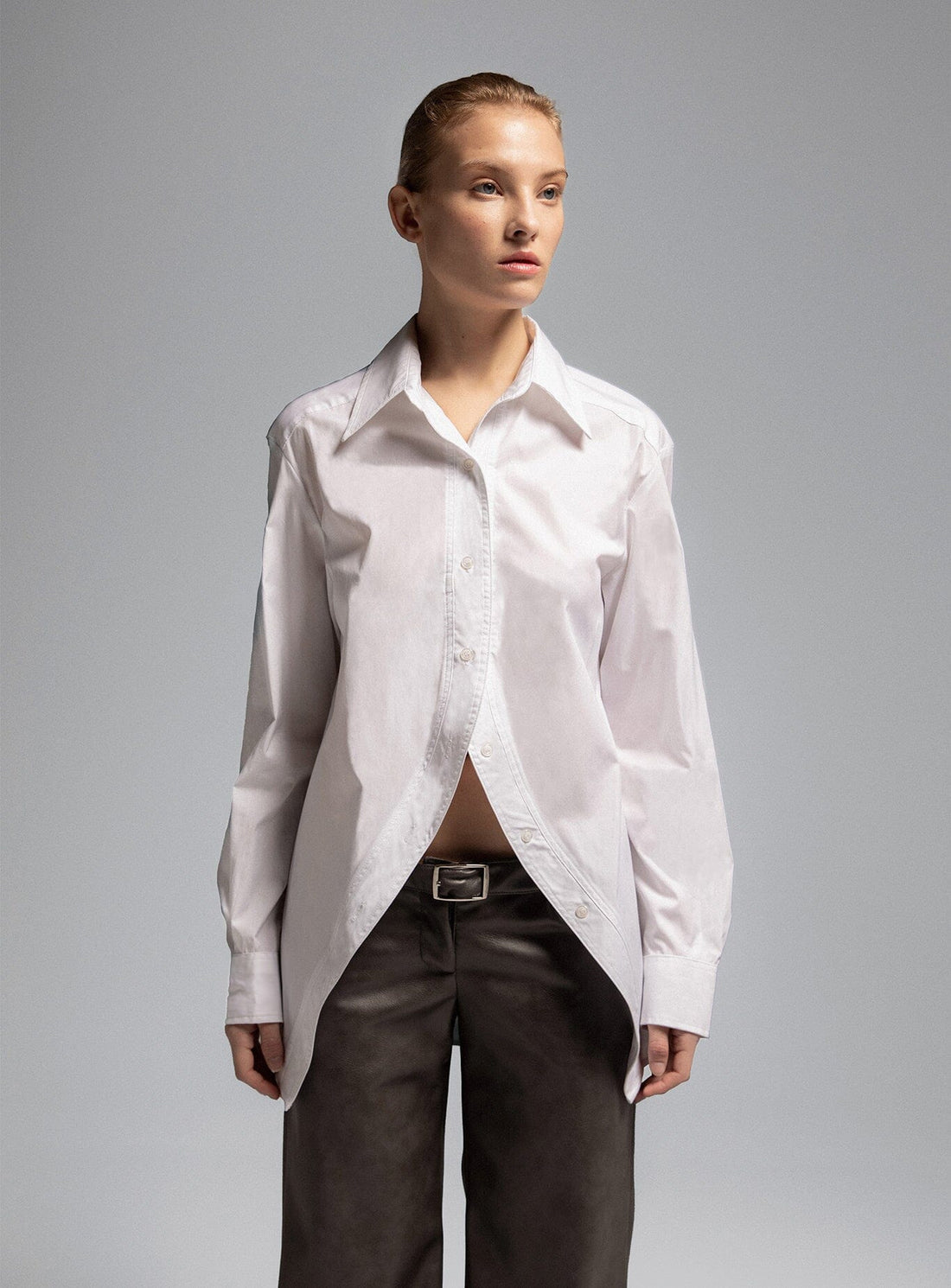 LAAGAM No Boyfriend White Shirt