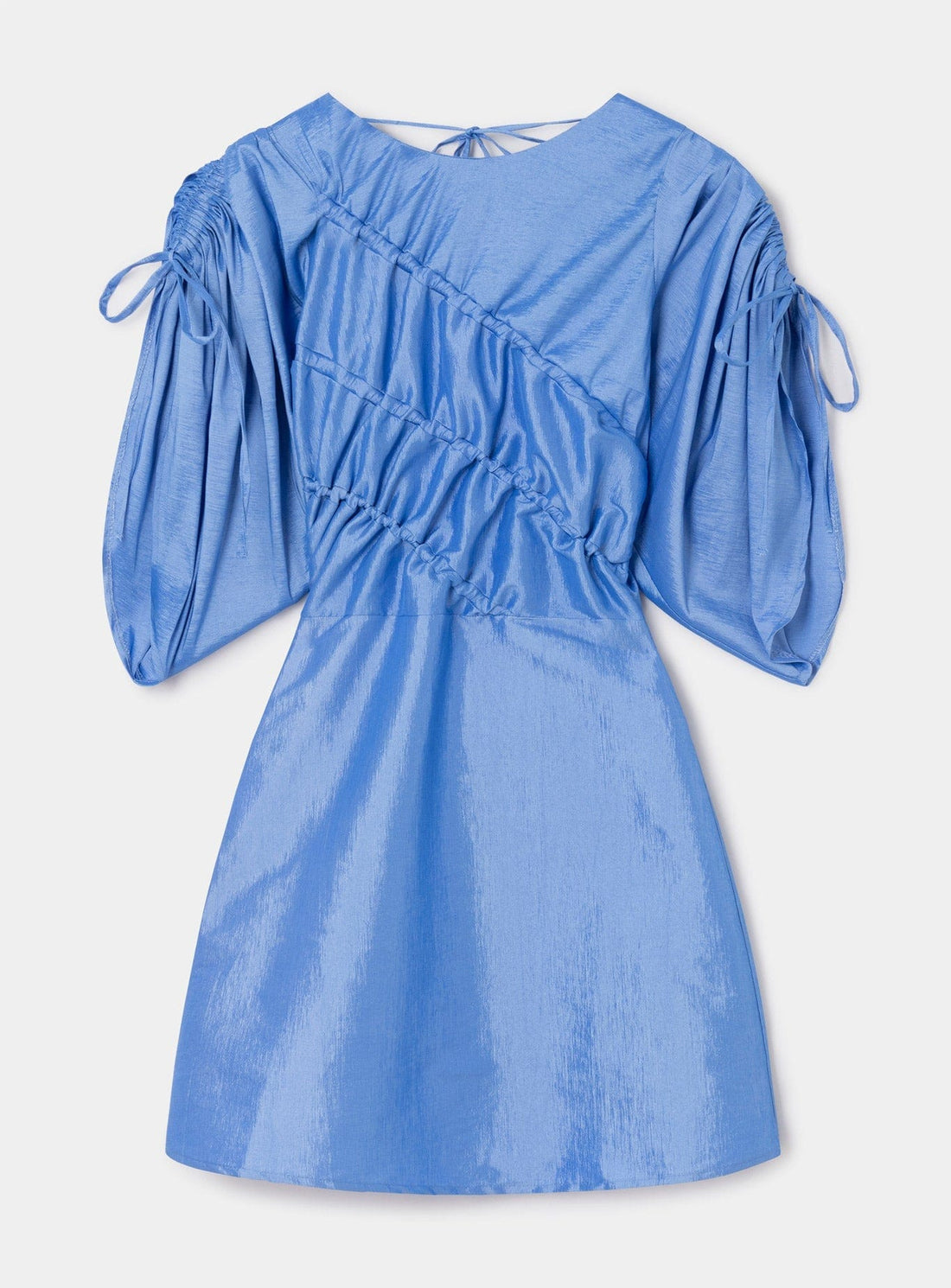 LAAGAM Iduna Light Blue Short Dress