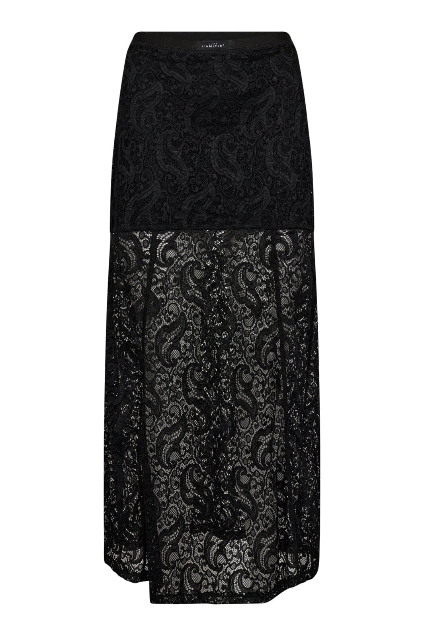 CO'COUTURE New Lace Skirt Black