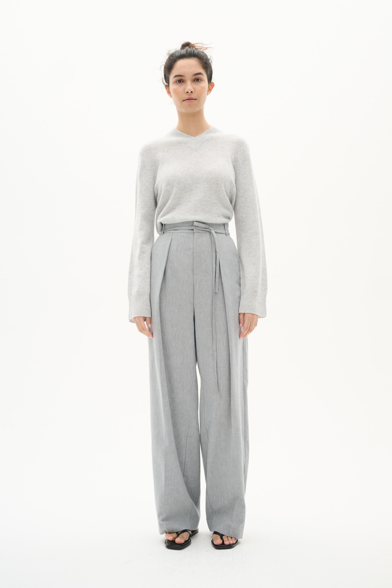 INWEAR Yani IW Barrel Pants Grey