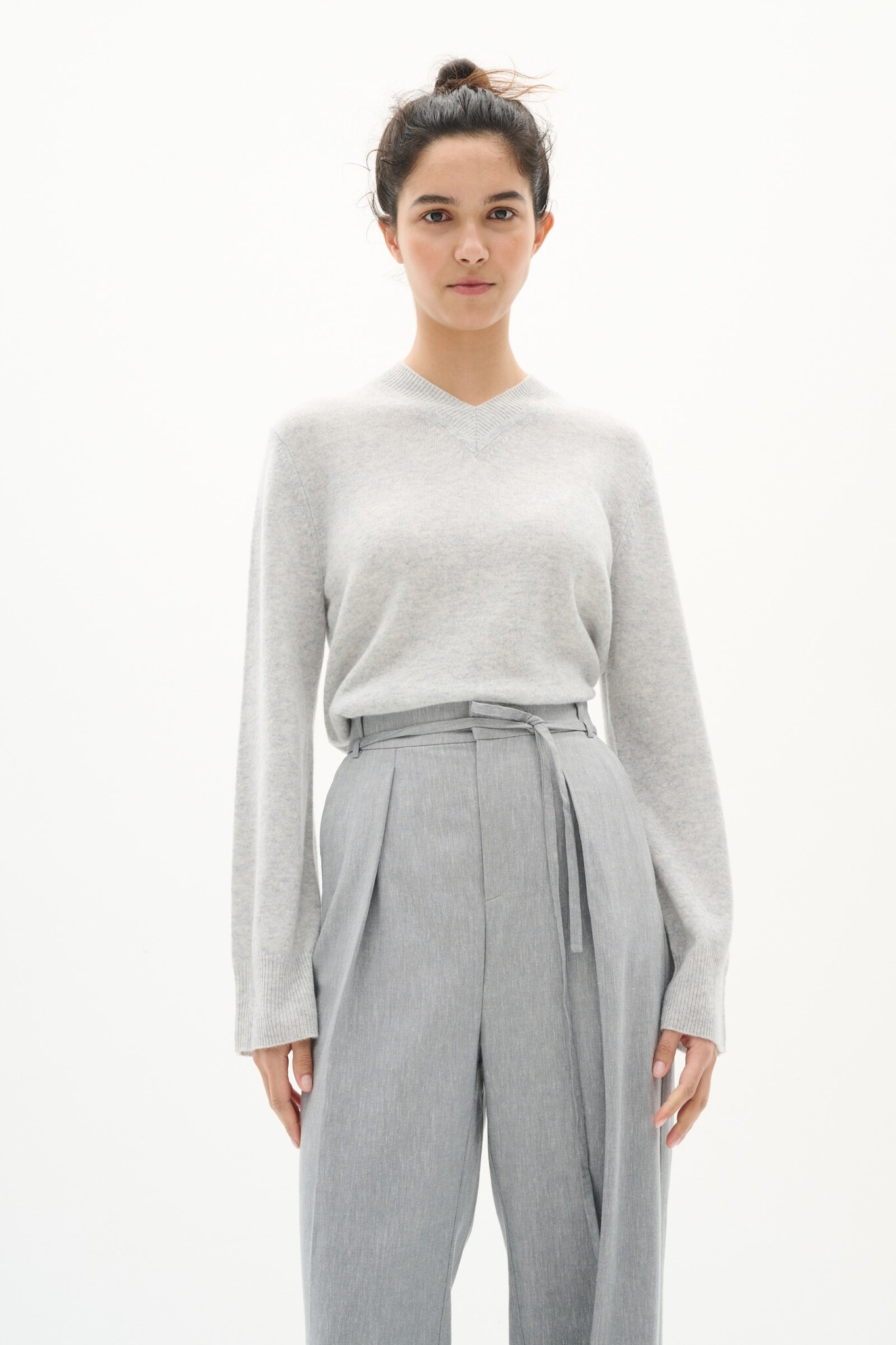 INWEAR Yani IW Barrel Pants Grey