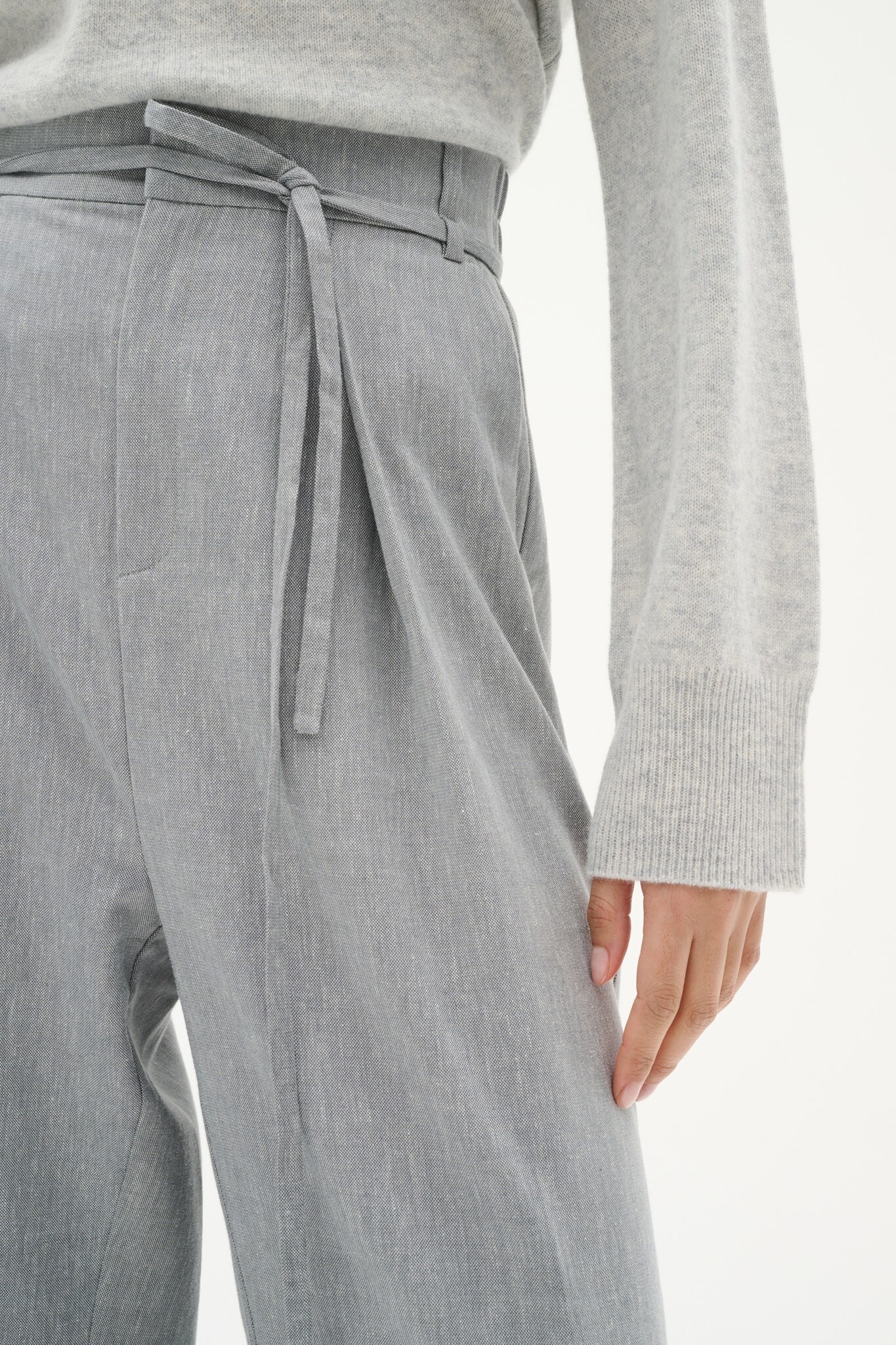 INWEAR Yani IW Barrel Pants Grey