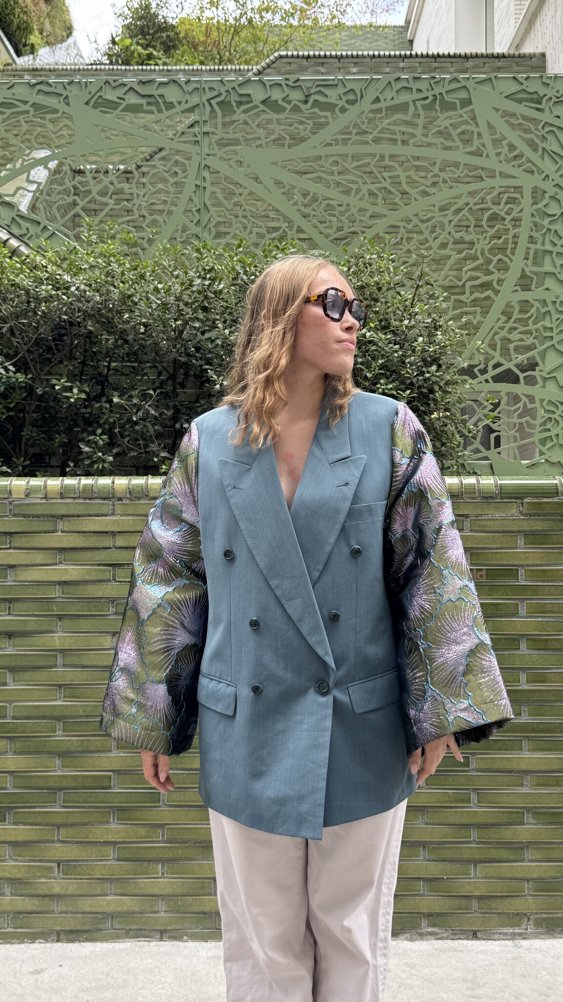 REBELLE Rebelle Blazer Green Petrol L/XL