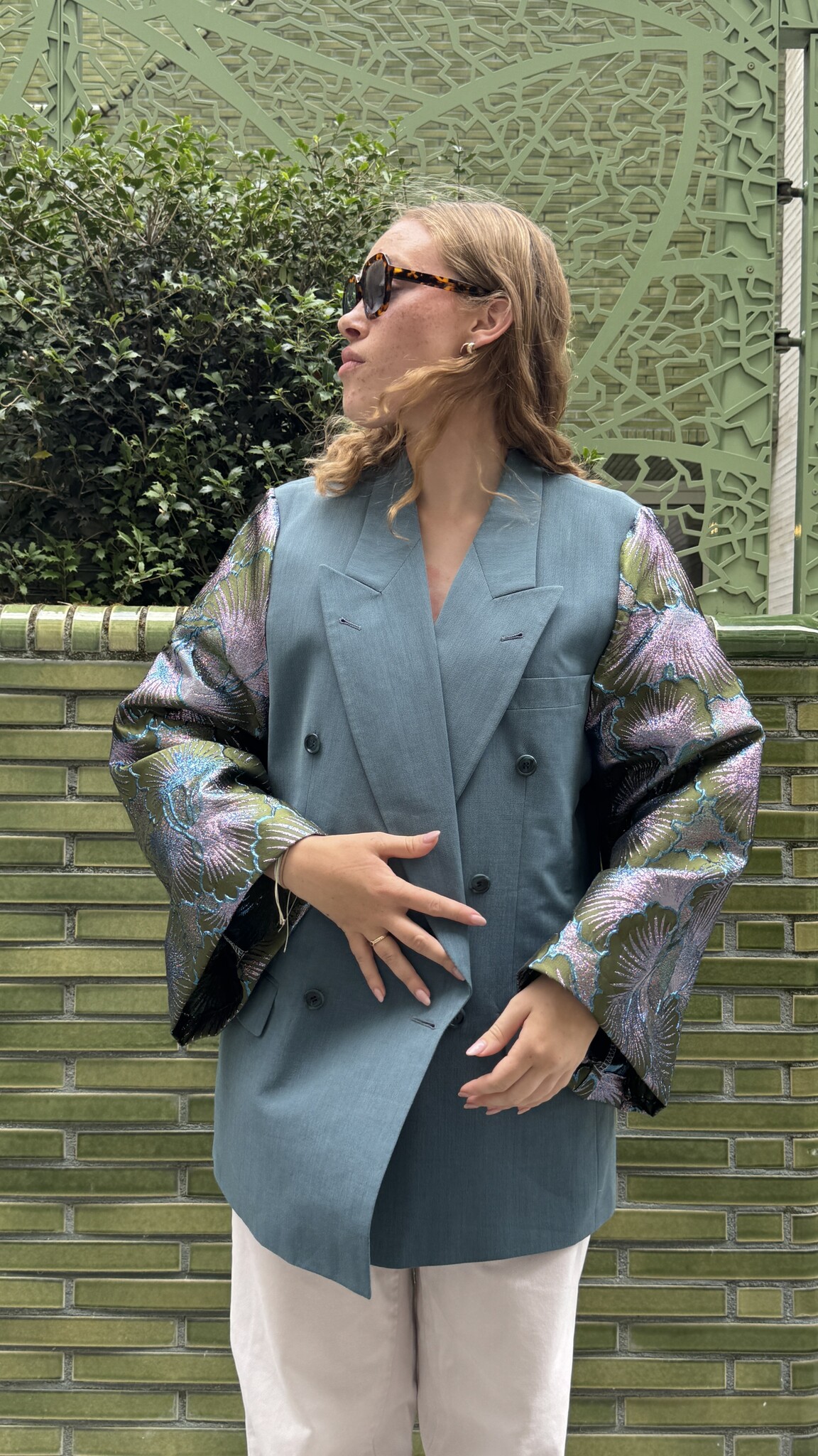 REBELLE Rebelle Blazer Green Petrol L/XL