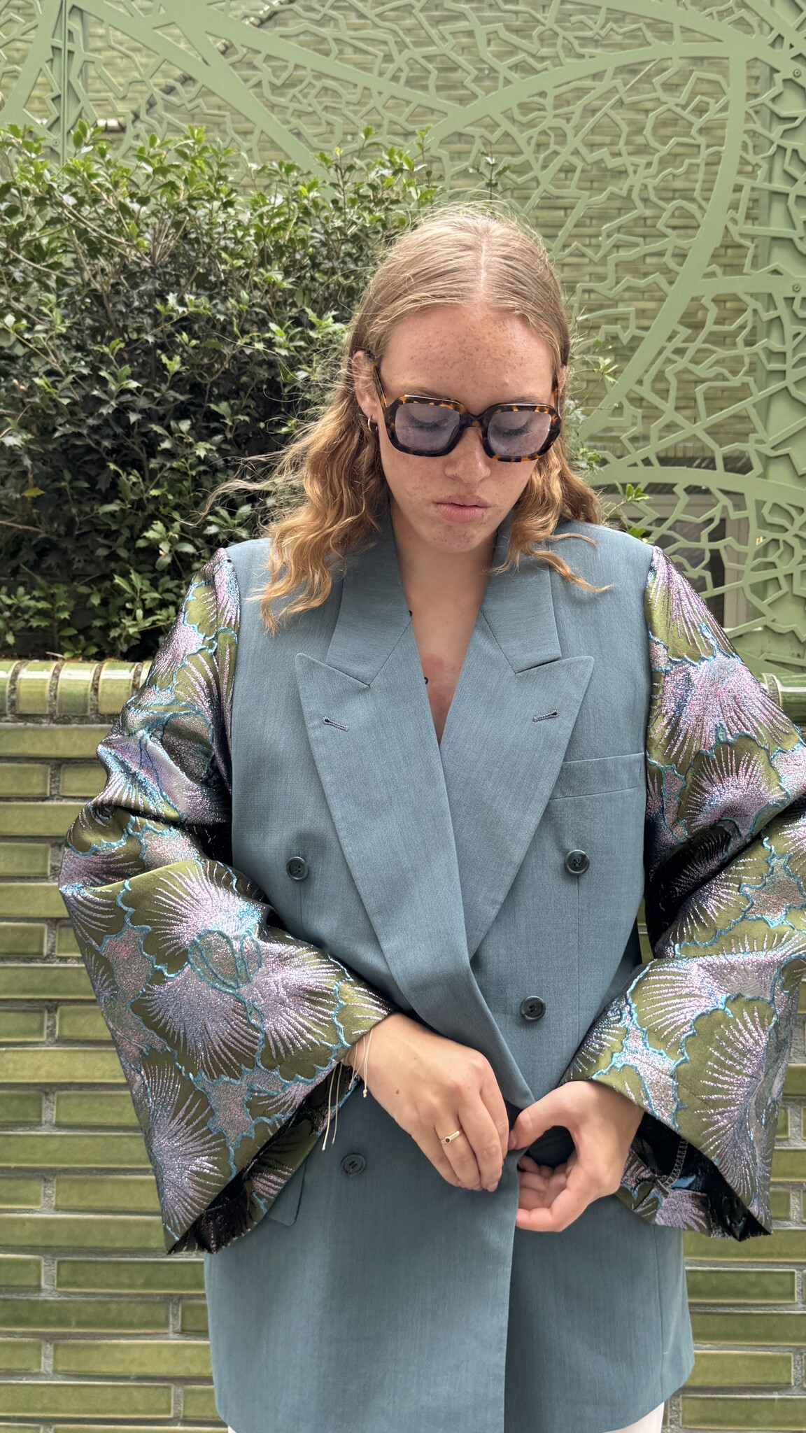 REBELLE Rebelle Blazer Green Petrol L/XL