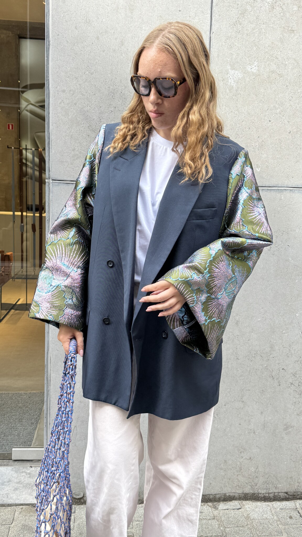 REBELLE Rebelle Blazer Navy L/XL