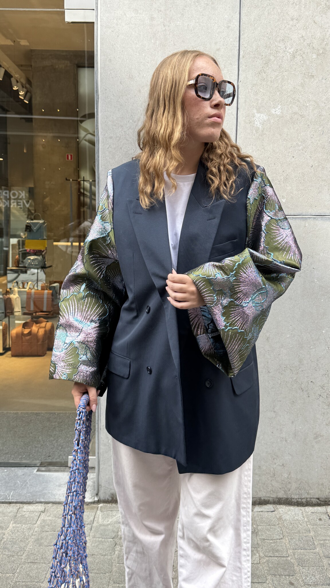 REBELLE Rebelle Blazer Navy L/XL