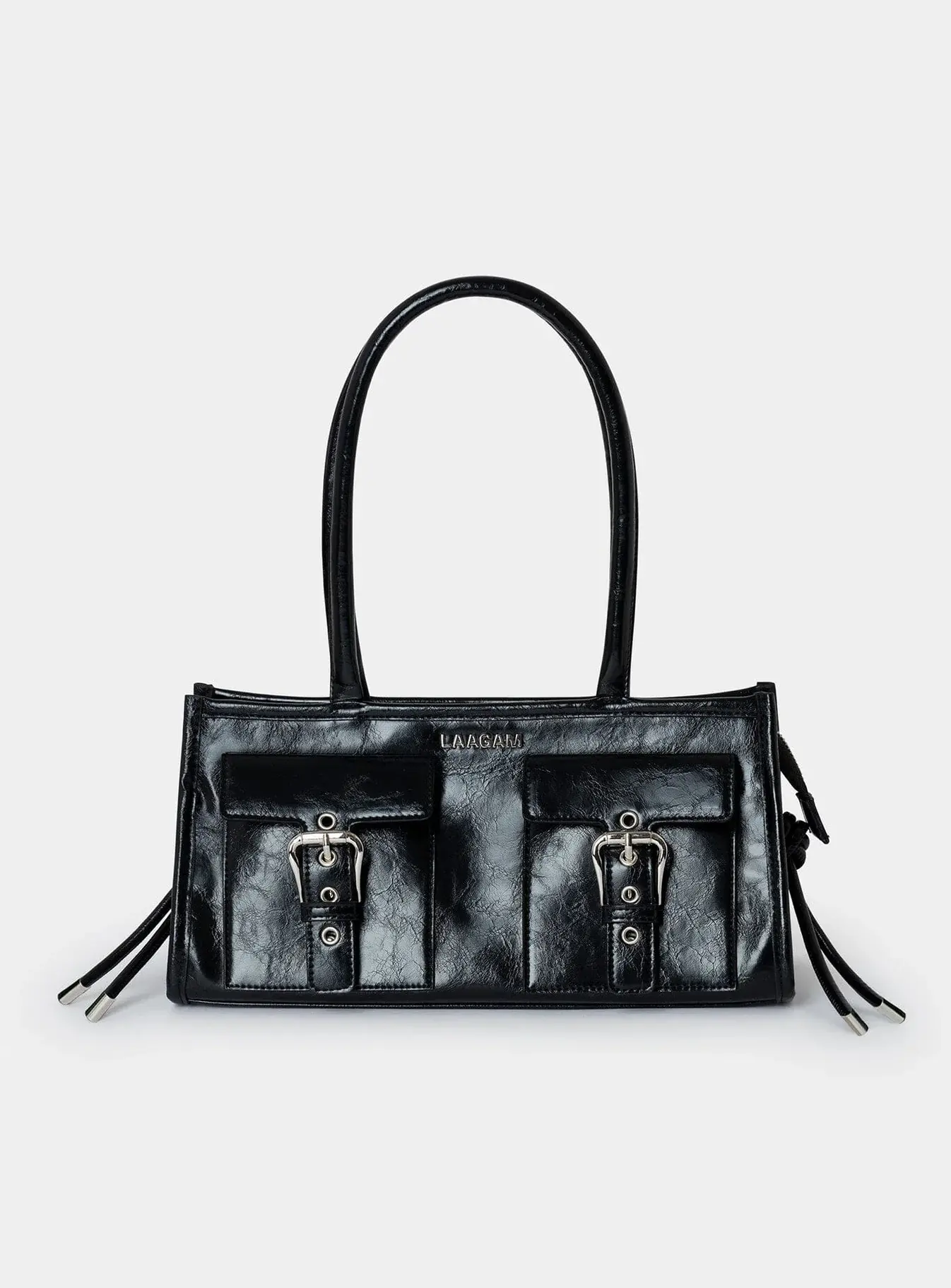 LAAGAM Ivy Black Bag