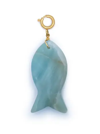 MM Azure Fish Charm
