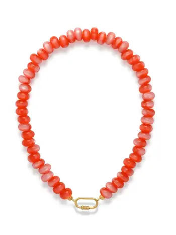 MM Coral Capri Necklace