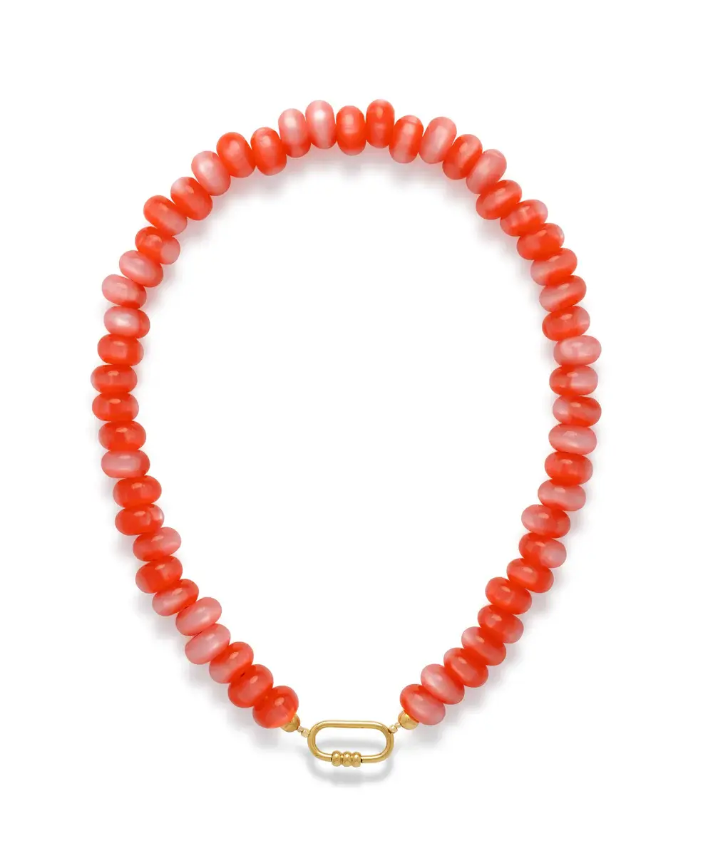 MM Coral Capri Necklace