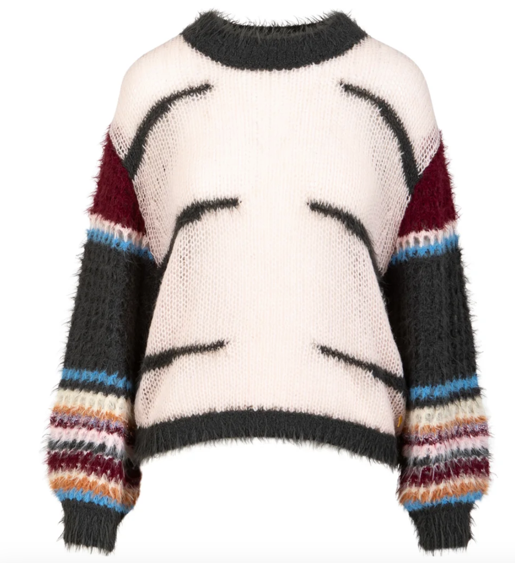 COSTER Knit with crochet sleeves