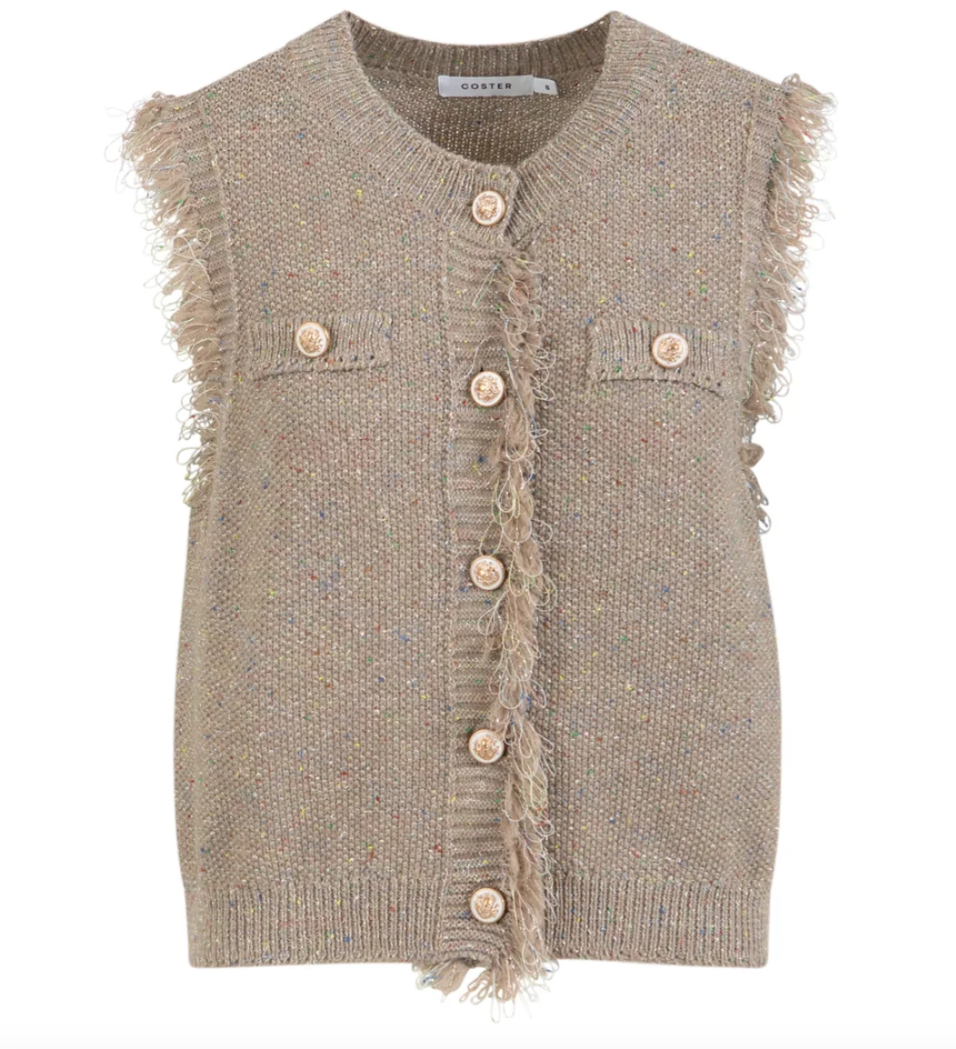 COSTER Gebreide vest