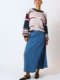 COSTER Knit with crochet sleeves